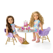 Kitchen Table for Two Set for 18-inch Dolls M5