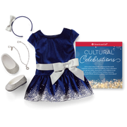 Hanukkah Celebration Outfit for 18-inch Dolls I6