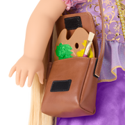 American Girl® Disney Princess Rapunzel Painting Accessories & Pascal for 18-inch Dolls O8