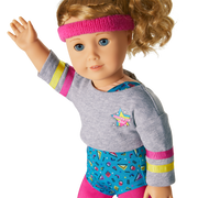 Courtney's™ Fitness Outfit for 18-inch Dolls (Historical Characters) G2