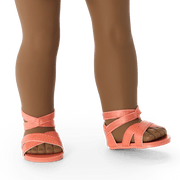 Orange You Glad It's Summer Outfit for 18-inch Dolls Y2
