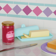 Breakfast for Two Set for 18-inch Dolls P4