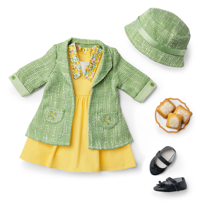 American Girl® Disney Princess Tiana Work Dress & Accessories for 18-inch Dolls T1
