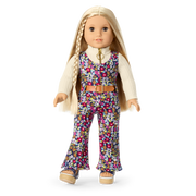 Julie’s™ Floral Jumpsuit for 18-inch Dolls (Historical Characters) E3