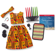 Kwanzaa Celebration Outfit for 18-inch Dolls B5
