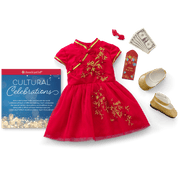 Lunar New Year's Celebration Outfit for 18-inch Dolls A7