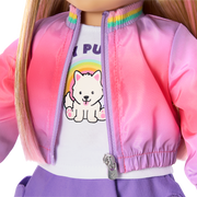 Summer’s™ Waggy Pup Tails™ Outfit for 18-inch Dolls (Girl of the Year™ 2025) E4