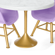 Kitchen Table for Two Set for 18-inch Dolls M5