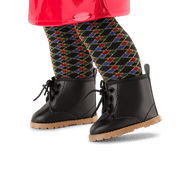 Nicki’s™ Red Vinyl Jumper Outfit for 18-inch Dolls (Historical Characters) W1