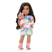 Little Bitty Baby™ 7.75-inch Doll with brown hair N2