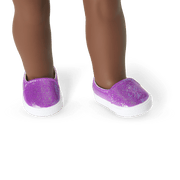 Truly Me™ 18-inch Doll #91 with curly purple hair B7