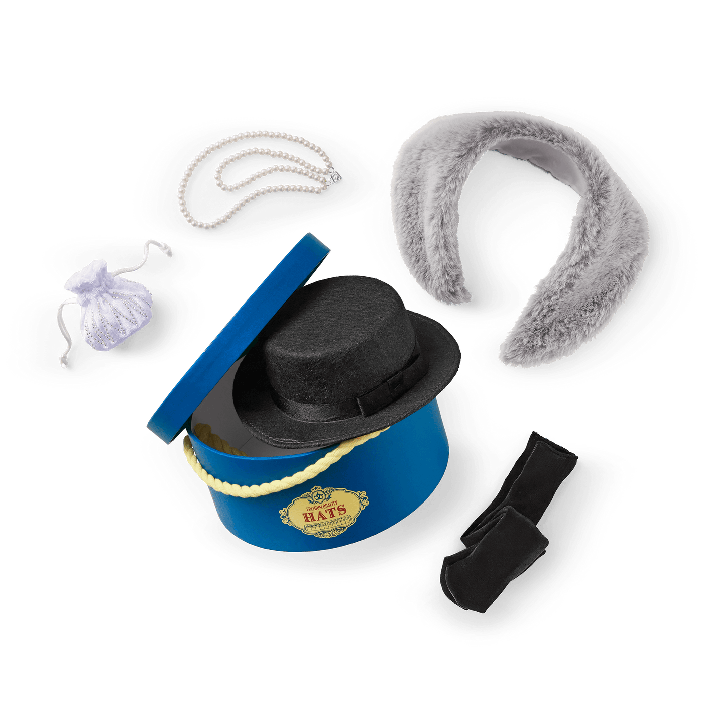 Claudie's™ Dress-Up Accessory Set for 18-inch Dolls (Historical Characters) M0