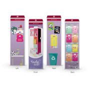 Colorful Cubbies Locker Set for 18-inch Dolls J6