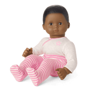 Bitty Baby® Doll #1 with black hair in Pretty Pink S9