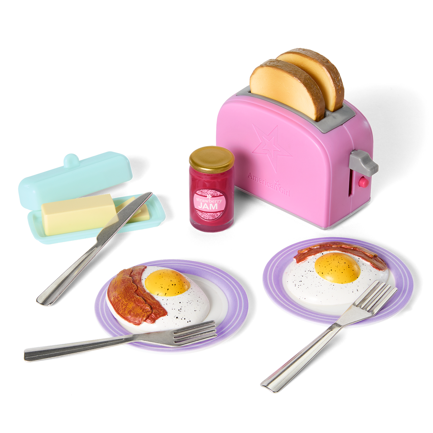 Breakfast for Two Set for 18-inch Dolls P4