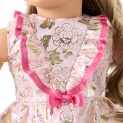 Floral Fashion Outfit for 18-inch Dolls Y7